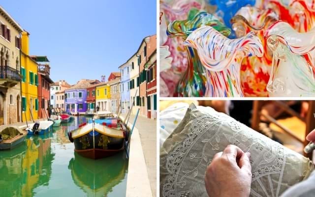 Murano Glass Blowing and Burano Tour from Venice Dark Rome
