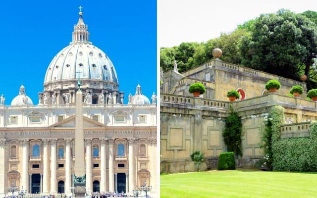 Vatican Museums & Pope's Summer Residence Tour Dark Rome