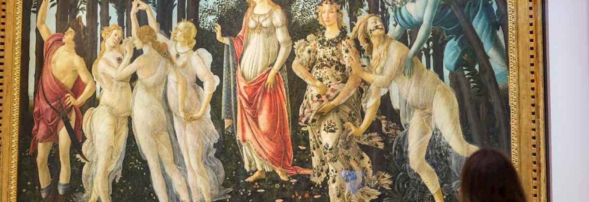 The Spring, "La Primavera" in the Uffizi Gallery