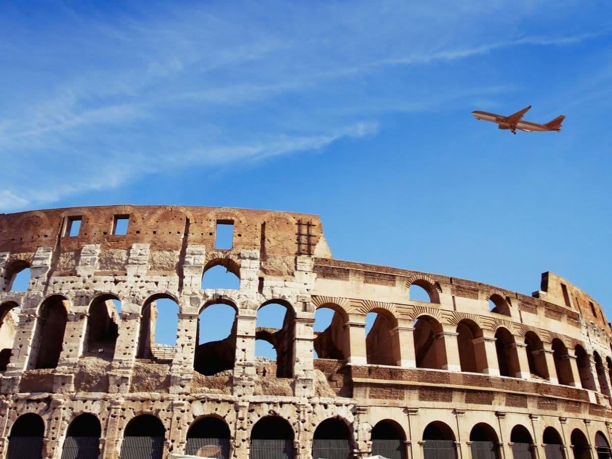 Direct Flights to Rome from USA Dark Rome