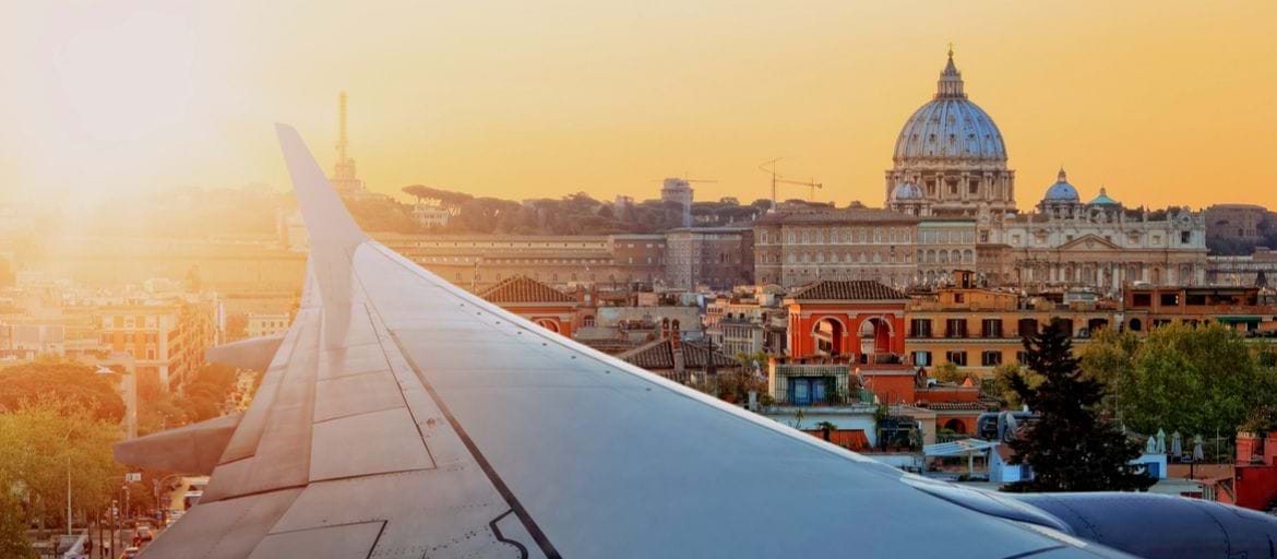 Direct Flights to Rome from USA Dark Rome