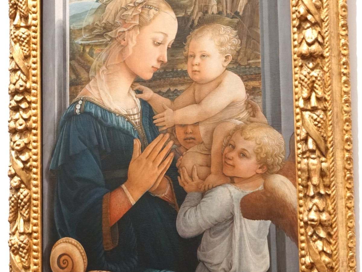 Madonna and Child by Filippo Lippi