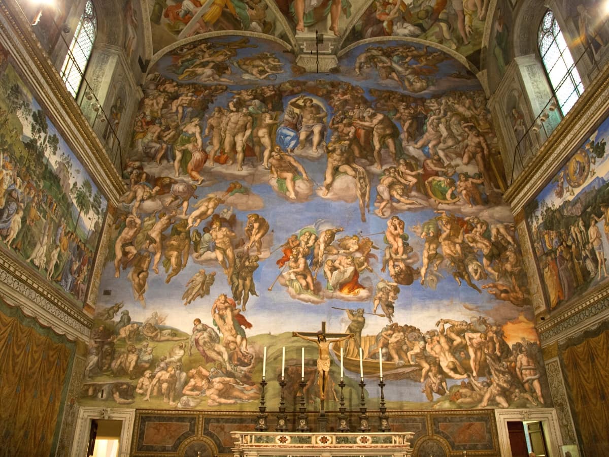A Guide To Michelangelo S Last Judgement Dark Rome